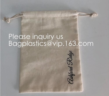 Reinforced Stitching & Easy Closure Cotton Drawstring Pouches | Perfect for Party Favors & Gifts,Thank You Gifts promoti