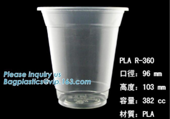 Custom Disposable Plastic CPLA Lids Compostable Coffee Lid PLA Biodegradable Cup Lid SGS test report CPLA 62mm lids for