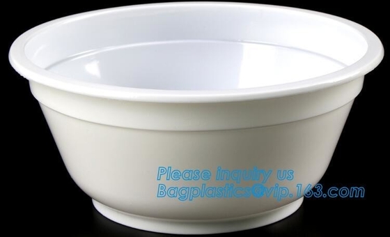 Pp Round disposable cheap high quality plastic bowl with lid,disposable package PP new plastic salad food bowl with seal