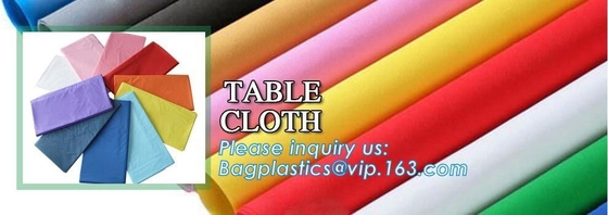 PEVA Flannel backed Tablecloth flow-casting film Odorless and Environmentally Friendly Tablecloth Oblong Rectangle