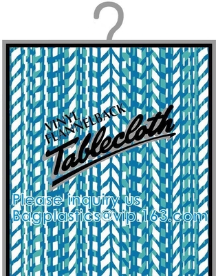 PEVA Flannel backed Tablecloth flow-casting film Odorless and Environmentally Friendly Tablecloth Oblong Rectangle