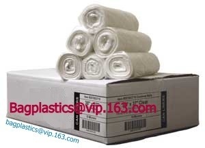 Drum Liners On Rolls Industrial Polyethylene Gallon Clear Liners, Sacs, Waste Bags, Waste Sack, Bin Liners, Refuse Sacks