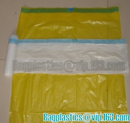 Biodegradable Strong Tall Kitchen Drawstring Trash Bag, Blackout Clean Burst, 80 Count,Custom Fit Drawstring Trash Bags