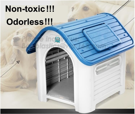 OEM Outdoor plastic cheap Dog kennel /Pet House in Garden, Indoor &outdoor waterproof portable plastic dog kennel/dog ho