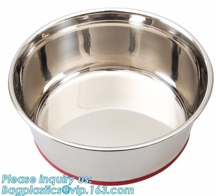 Dual-Purposed Dog Water Food Feeder Plastic Double Pet Bowls, Collapsible dog bowl plastic feeder pet cat food foldable