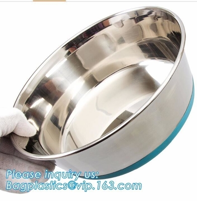 Dual-Purposed Dog Water Food Feeder Plastic Double Pet Bowls, Collapsible dog bowl plastic feeder pet cat food foldable