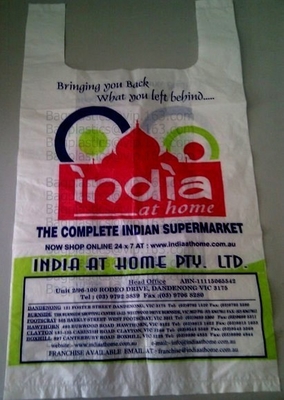 Tie Compostable Shopping Bag Corn Starch Based Wholesale Biodegradable 100% Compostable Bags On Roll
