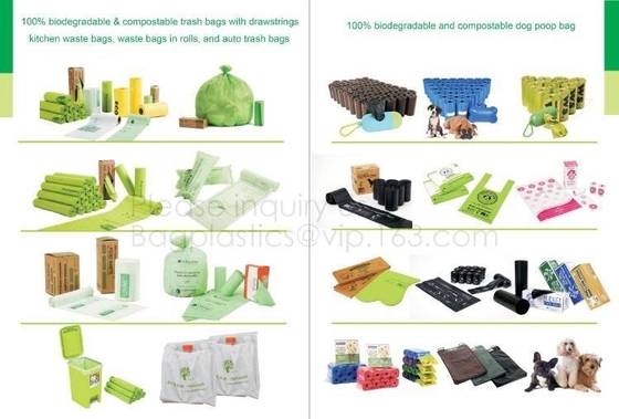 Shopping Bags, Trash Bags, Kitchen Waste Bags In Roll, Dog Poop Bags In Roll, Die Cut Bags, Soft Handle Bags, Drawstring