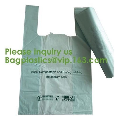 Corn Starch Made 100% Compostable Garment Bags Apparel Mailing Bags Biodegradable reusable recyclable eco firendly