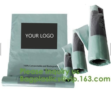 Corn Starch Made 100% Compostable Garment Bags Apparel Mailing Bags Biodegradable reusable recyclable eco firendly