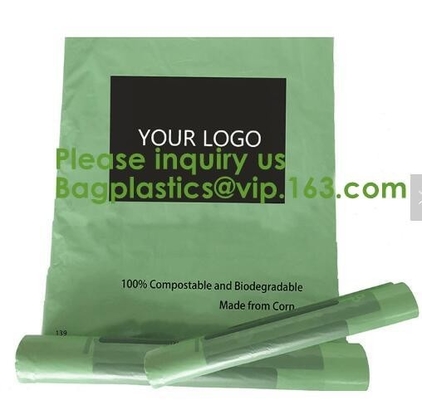 Corn Starch Made 100% Compostable Garment Bags Apparel Mailing Bags Biodegradable reusable recyclable eco firendly