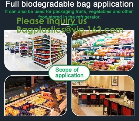 Corn Starch Bags Compostable Bag Corn Starch Bags 100% Biodegradable Corn Starch Garbage Bags