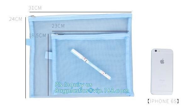 Outdoor Travelling Document Bag Multi-functional Passport Bag Water poof Documents Folder Wallet, soldier transparent pl