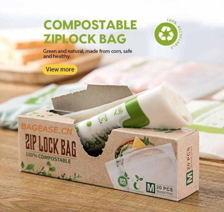 Eco Firendly, Compostable, Biodegradable Zip Mini Grip Bag, Mini Zip Lock Bag, Zip Seal Bag, Zipper Bag, Slider Zipper