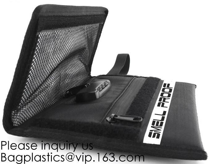 Smell Proof travel Bags to Store Herbs & Consumable Goods and Keep Them Fresh for Months,Carbon Lined Smell Proof Bags C