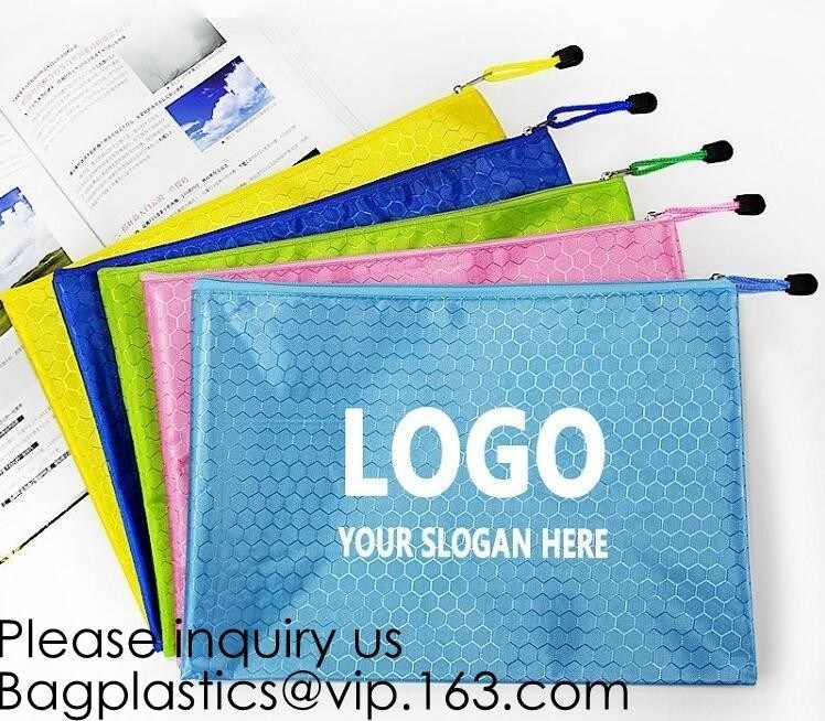Stationery Colored Fashion Custom Print Nylon Mesh Zipper Pencil Bag With Compartments,stationery pencil case, bagease