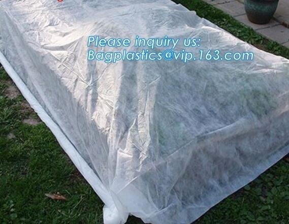 Heavy Winter Protection Plant Cover Winter Cover Anti-frost Zipper And Drawstring Cold Protection Non-woven Plant Antifr