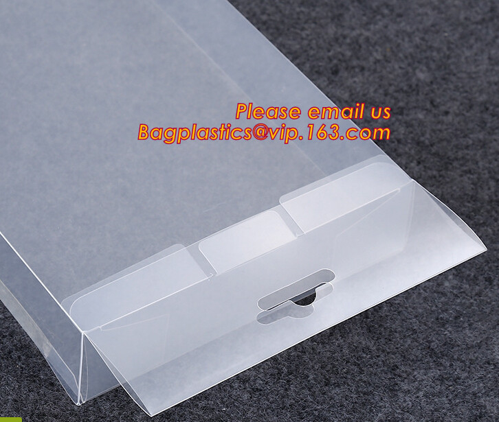 Folding PVC Clear Plastic Box, Custom Design Clear Plastic Box , PVC Packaging Box , Plastic Packaging Box