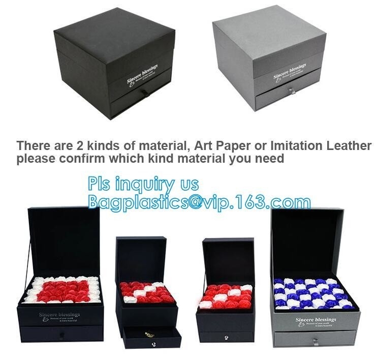 Carton Box Jewelry Packaging Boxes Flower,Florist Portable PACK New Style Paper Customized High Quality Flower