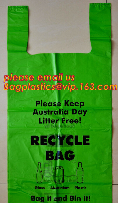 100% Enviroment PLA Bio Corn Starch Plastic Grocery Carry Packaging Manufacturer Compostable Shopping Bags